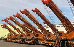 全国各地でのクレーン手配可能